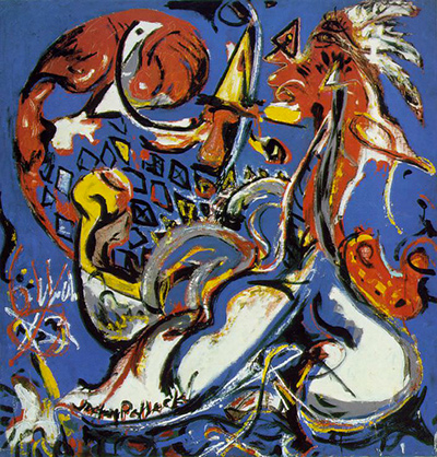 Moon Woman Cuts the Circle Jackson Pollock